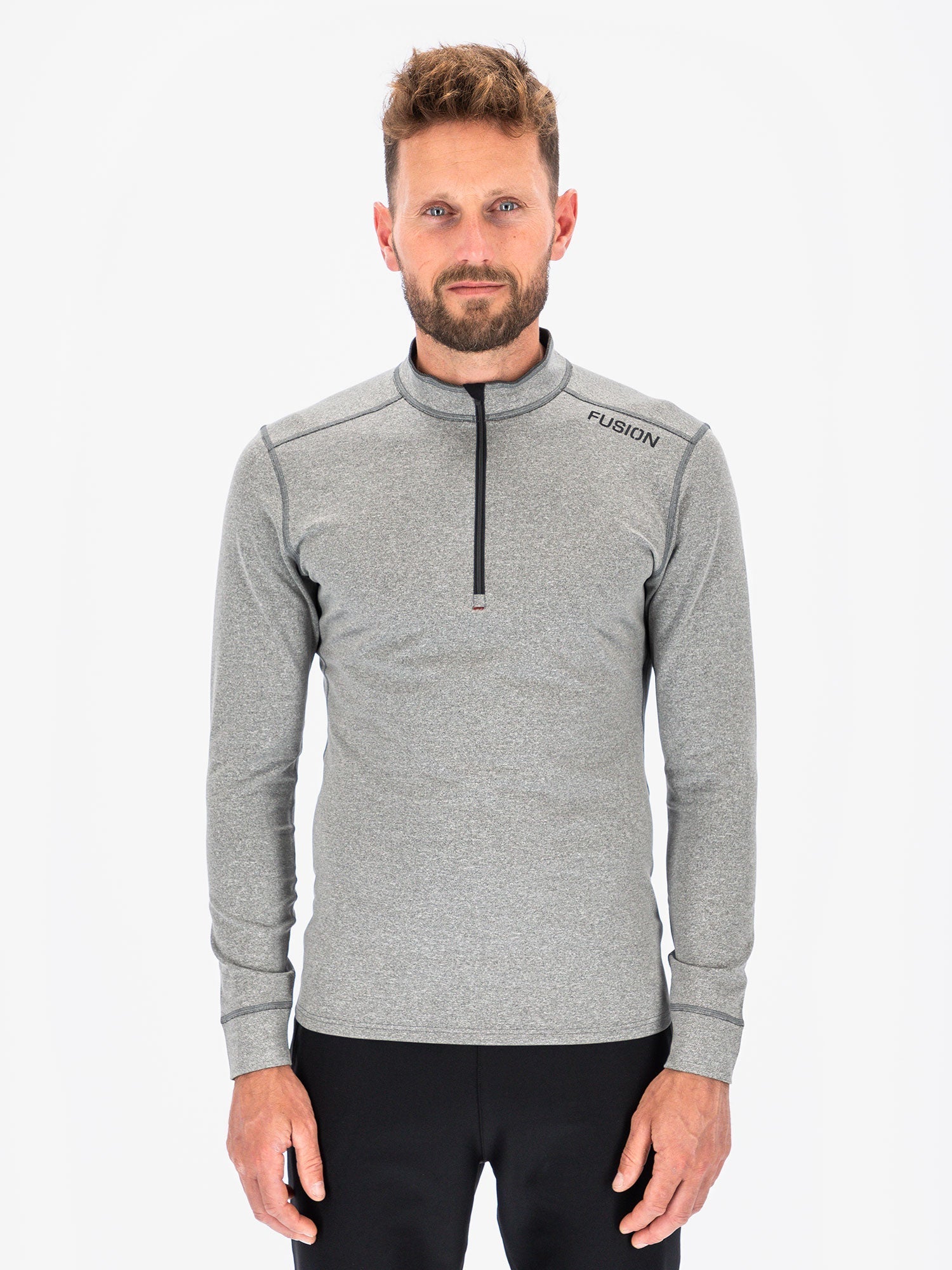 Mens C3 Zip Neck