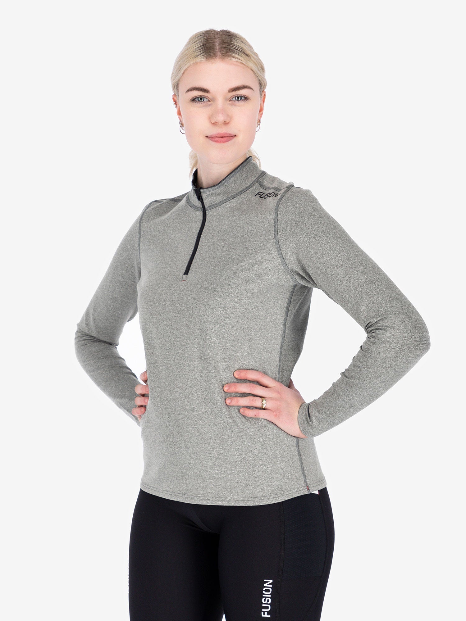 Womens C3 Zip Neck